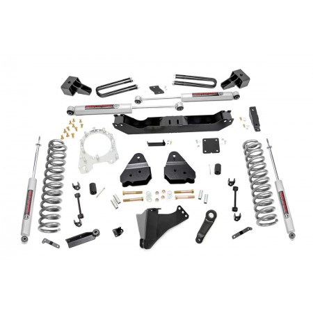 4.5in Ford Suspension Lift Kit w/ N3 Shocks (17-19 F-350/450 4WD | Diesel Dually)