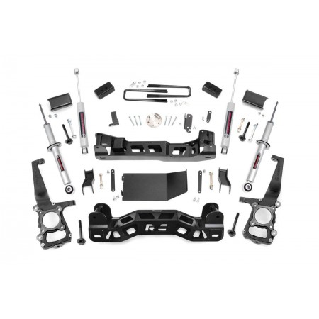 4in Ford Suspension Lift Kit | Lifted N3 Struts (2014 F-150 4WD)