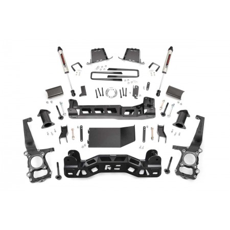 6in Ford Suspension Lift Kit | Strut Spacers (11-14 F-150 4WD) 6in Ford Suspension Lift Kit | Strut Spacers (11-14 F-150 4WD)