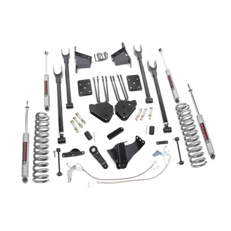 8in Ford Suspension Lift Kit | 4-Link w/N3 Shocks (08-10 F-250/350 4WD)