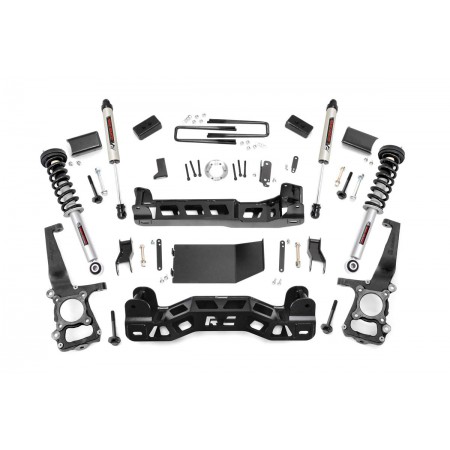 4in Ford Suspension Lift Kit | Lifted N3 Struts (09-10 F-150 4WD)