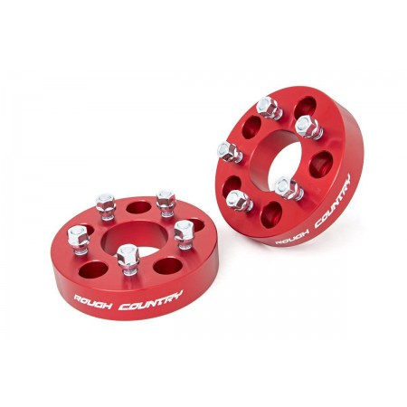 5x5 to 5x4.5 Adapters (Pair | Red)