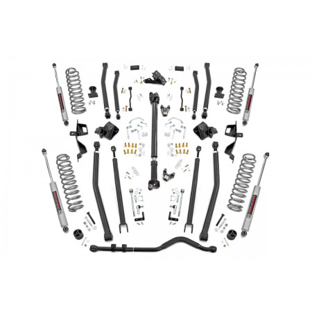4in Long Arm Suspension Lift Kit w/ N3 Shocks (18-20 Wrangler JL | 4-Door)