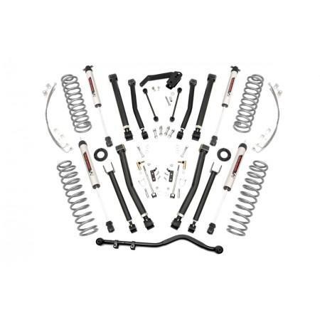 4in Jeep X-series Suspension Lift Kit w/ V2 Shocks (07-18 Wrangler JK Unlimited)