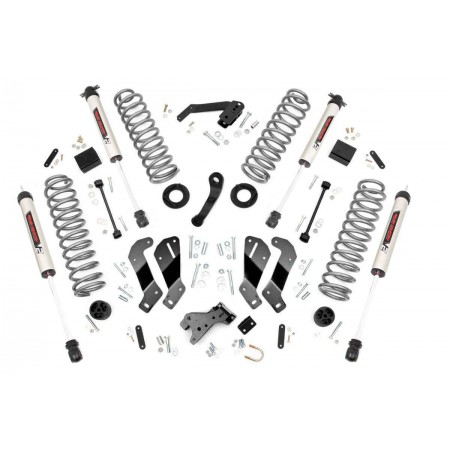 3.5in Jeep Suspension Lift Kit w/ V2 Shocks | Control Arm Drop (07-18 Wrangler JK)