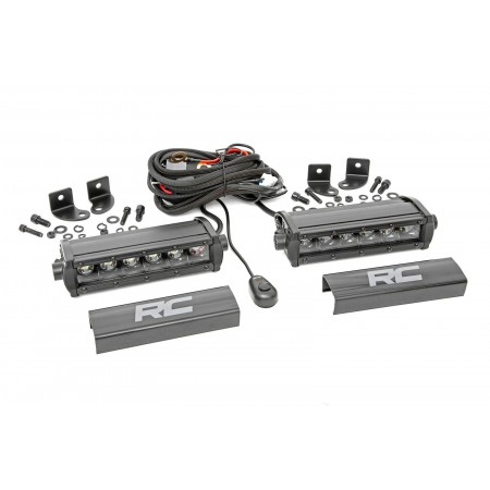 6-inch Cree LED Light Bars (Pair | Black Series)
