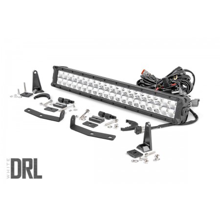 Nissan 20in LED Bumper Kit | Chrome Series w/ White DRL (16-20 Titan XD)