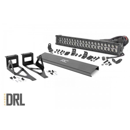 Ford 20in LED Bumper Kit | Black Series w/ Amber DRL (05-07 F-250/350)
