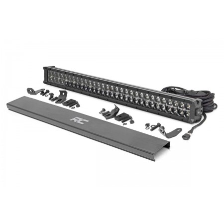 30-inch Cree LED Light Bar - (Dual Row | Black Series w/ Cool White DRL)