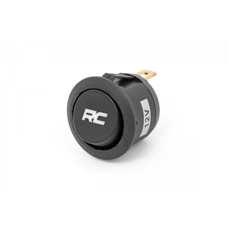 Round LED Backlit Rocker Switch