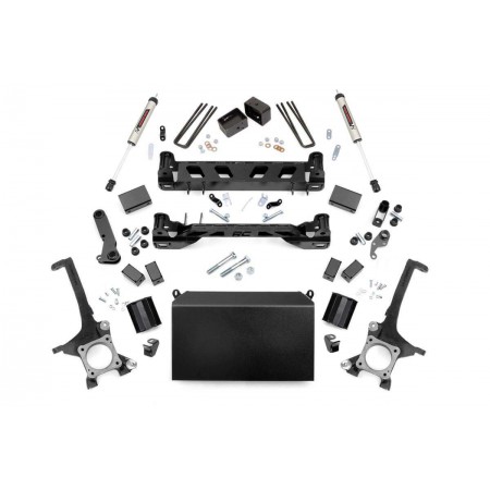 4.5in Toyota Suspension Lift Kit w/ V2 Shocks (07-15 Tundra)