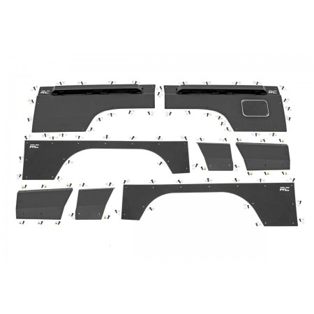 Jeep Front & Rear Upper and Lower Quarter Panel Armor - (84-96 Cherokee XJ) Jeep Front & Rear Upper and Lower Quarter Panel Armor - (84-96 Cherokee XJ)
