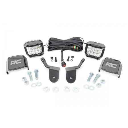 Honda Dual LED Cube Kit | 3in Osram Wide-Angle Series (16-20 Pioneer)