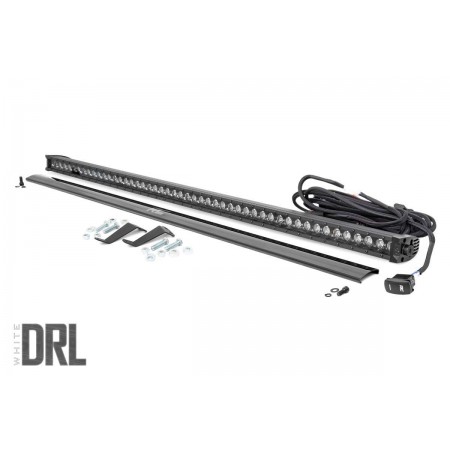 Honda 50-Inch Single-Row Lower Windshield LED Kit | Black Series w/ DRL (16-20 Pioneer)