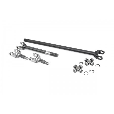 4340 Chromoly Replacement Front Axle Kit - Dana 44, 19 Spline (03-06 Wrangler TJ Rubicon)