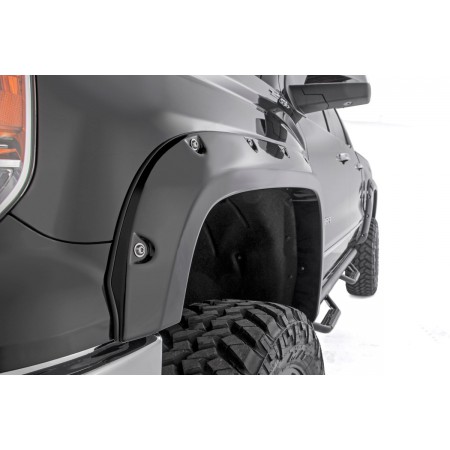 Chevrolet Pocket Fender Flares w/Rivets (14-15 Silverado 1500 - 6.5' / 8' Bed)