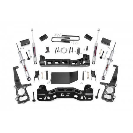 4in Ford Suspension Lift Kit | Lifted N3 Struts (09-10 F-150 4WD)