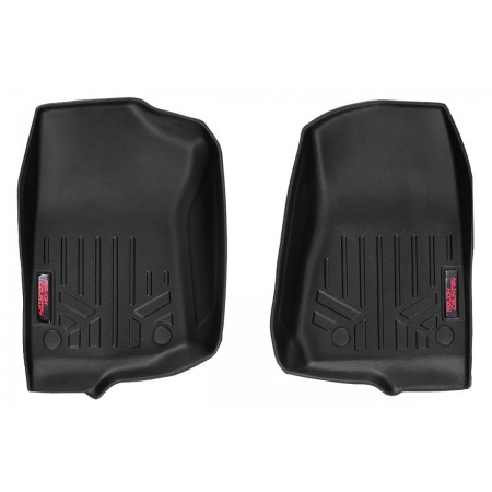 Heavy Duty Floor Mats [Front] - (18-20 Jeep JL, Gladiator JT)