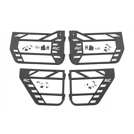 Jeep Front & Rear Steel Tube Doors (07-18 Wrangler JK) Jeep Front & Rear Steel Tube Doors (07-18 Wrangler JK)