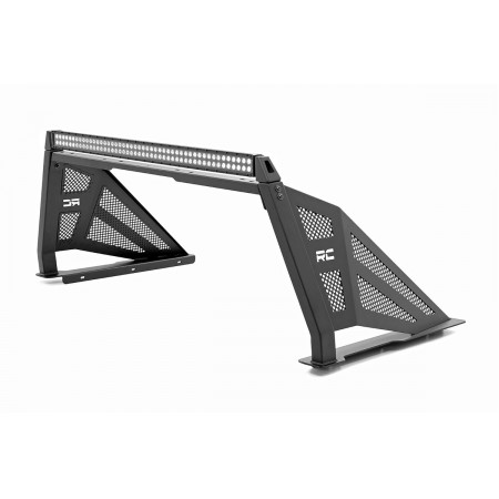 GM Sport Bar w/ 50" LED Light Bar | Black Series (Silverado/Sierra 07-18 1500 / 11-20 HD)