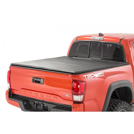 Toyota Soft Tri-Fold Bed Cover (16-20 Tacoma - 5' Bed w/Cargo Mgmt)