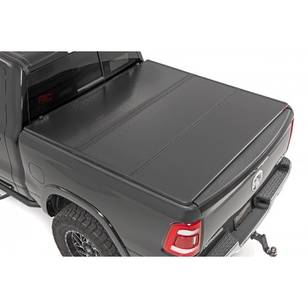 Dodge Hard Tri-Fold Bed Cover (09-18 Ram 1500 / 09-20 Ram 2500/3500 - 6' 6" Bed)