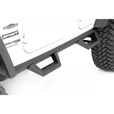 Jeep Contoured Drop Steps (07-18 Wrangler JK Unlimited | 4-Door) Jeep Contoured Drop Steps (07-18 Wrangler JK Unlimited | 4-Door)