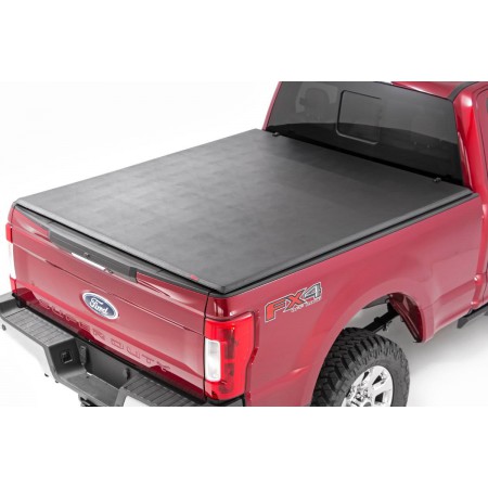 Ford Soft Tri-Fold Bed Cover (17-20 Super Duty - 8' Bed)