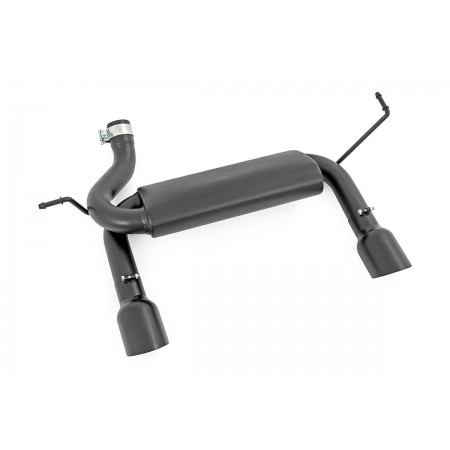 Jeep Dual Outlet Performance Exhaust - Black (07-18 Wrangler JK) Jeep Dual Outlet Performance Exhaust - Black (07-18 Wrangler JK)