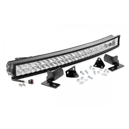 Ford 40-inch Curved LED Light Bar Bumper Kit | X5 Series (11-16 F-250 Super Duty)