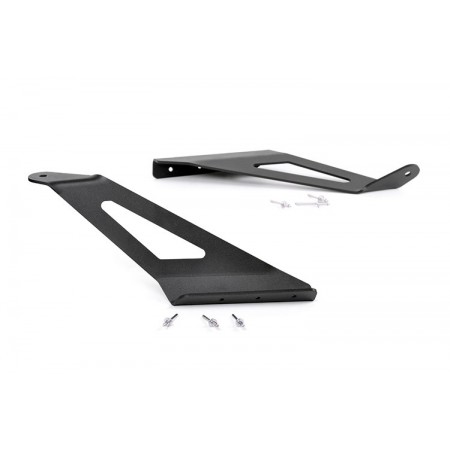 GM 50-inch Curved LED Light Bar Upper Windshield Mounts (15-20 SUVs)
