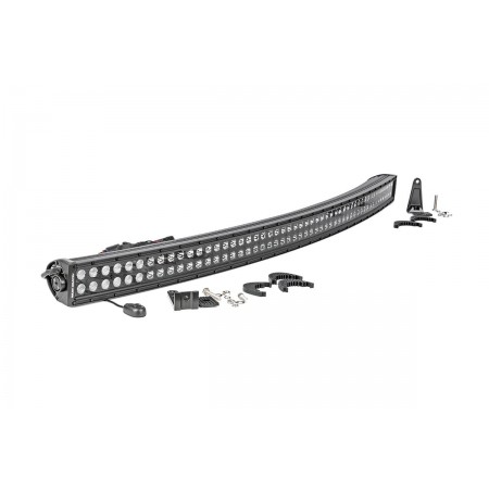 50-inch Curved Cree LED Light Bar - (Dual Row | Black Series)