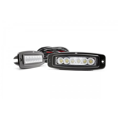 6-inch Flush Mount LED Light Bars (Pair)