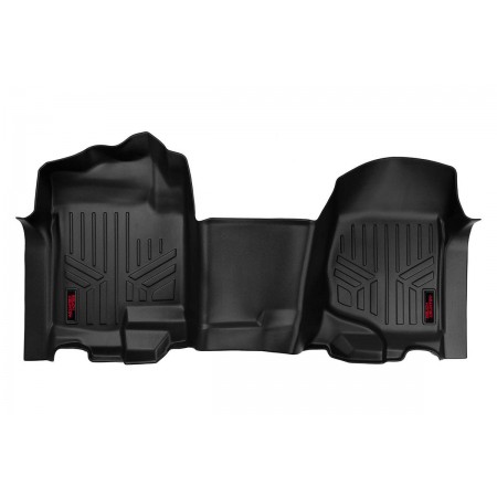 Heavy Duty Floor Mats [Front] - (07-13 Chevy Silverado / GMC Sierra | Bench Seats)