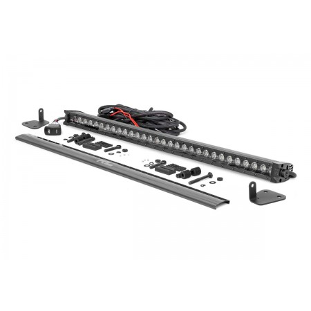 Mahindra 30-inch LED Hood Kit - Black Series w/ White DRL (19-20 Roxor)