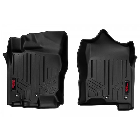 Heavy Duty Floor Mats [Front] - (16-20 Nissan Titan, Titan XD | Crew Cab)