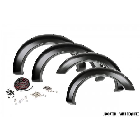 Ford Pocket Fender Flares | Rivets: Raw - Paint Required (15-17 F-150)