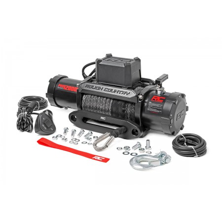 12000lb Pro Series Electric Winch | Synthetic Rope