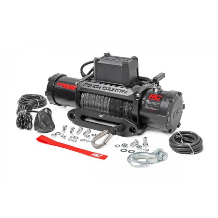 9500lb Pro Series Electric Winch | Synthetic Rope 9500lb Pro Series Electric Winch | Synthetic Rope