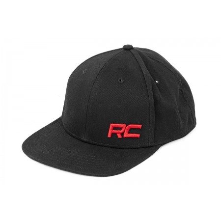 Rough Country Flat Bill Hat - Black Rough Country Flat Bill Hat - Black