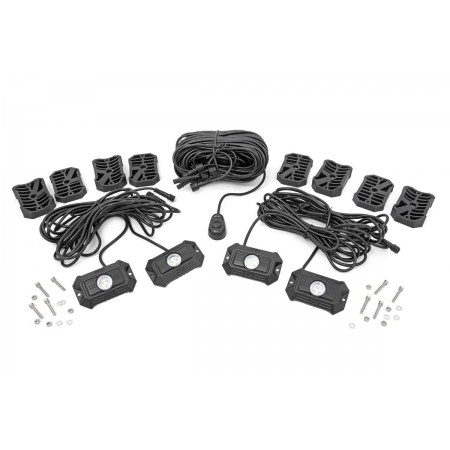 Deluxe LED Rock Light Kit - 4 Pods