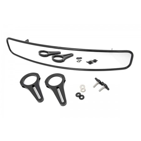 17" x 3" Ultra-Wide Rear View Mirror - For 1.75-Inch Diameter Tubes