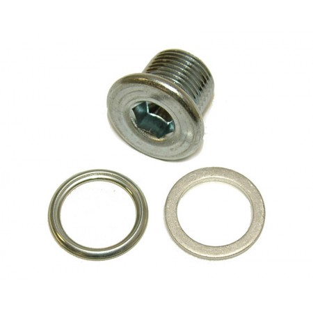Magnetic Drain Plug w/Aluminum Washer