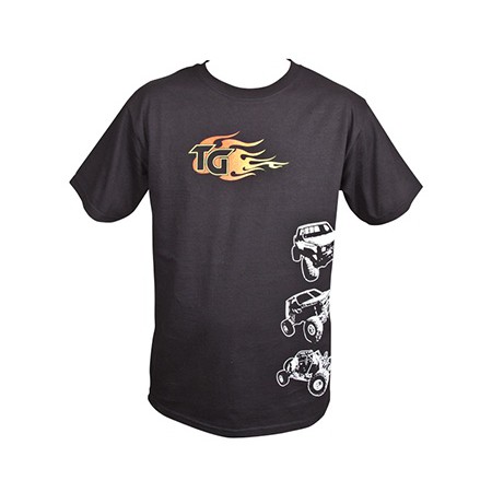 Short Sleeved Black Shirt - Adult Large