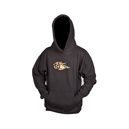 Hooded Sweatshirt Black - Adult Large