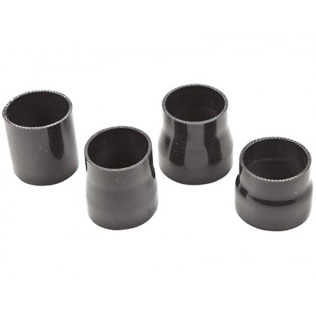 Adapter,2.5" ID/2.5" ID,3"Long,Silicone