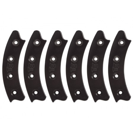 Beadlock Ring, Segmented 17", Black (Set of 6) Beadlock Ring, Segmented 17", Black (Set of 6)