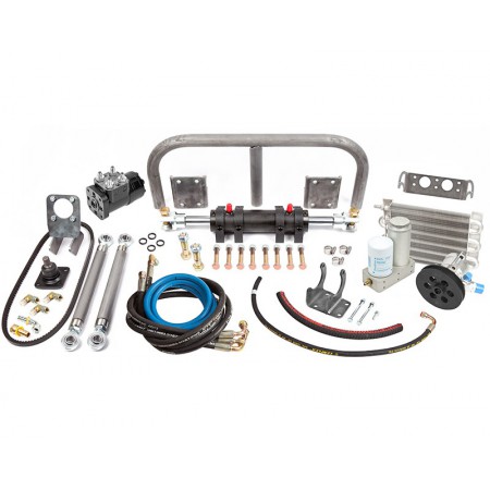Toyota Full Hydraulic Steering Kit 10" RAM, TACOMA, 1995-2004, 2.7L