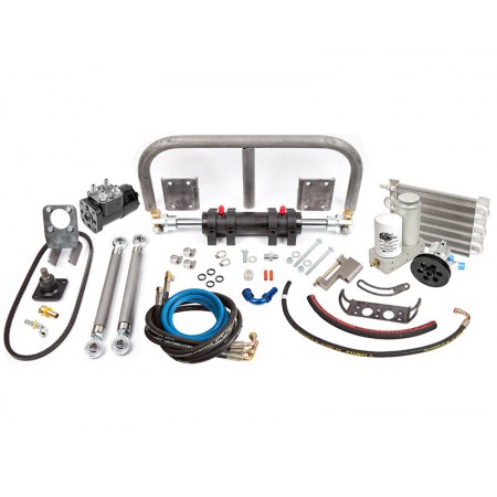 Toyota Full Hydraulic Steering Kit 10" RAM, TACOMA, 1995-2004, 3.4L