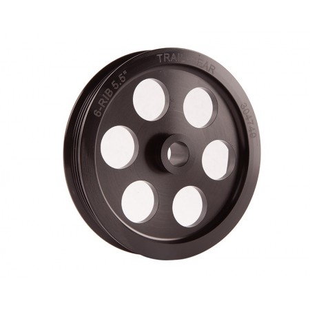 PS SERPENTINE PULLEY, 6-RIB, 5.5" PS SERPENTINE PULLEY, 6-RIB, 5.5"